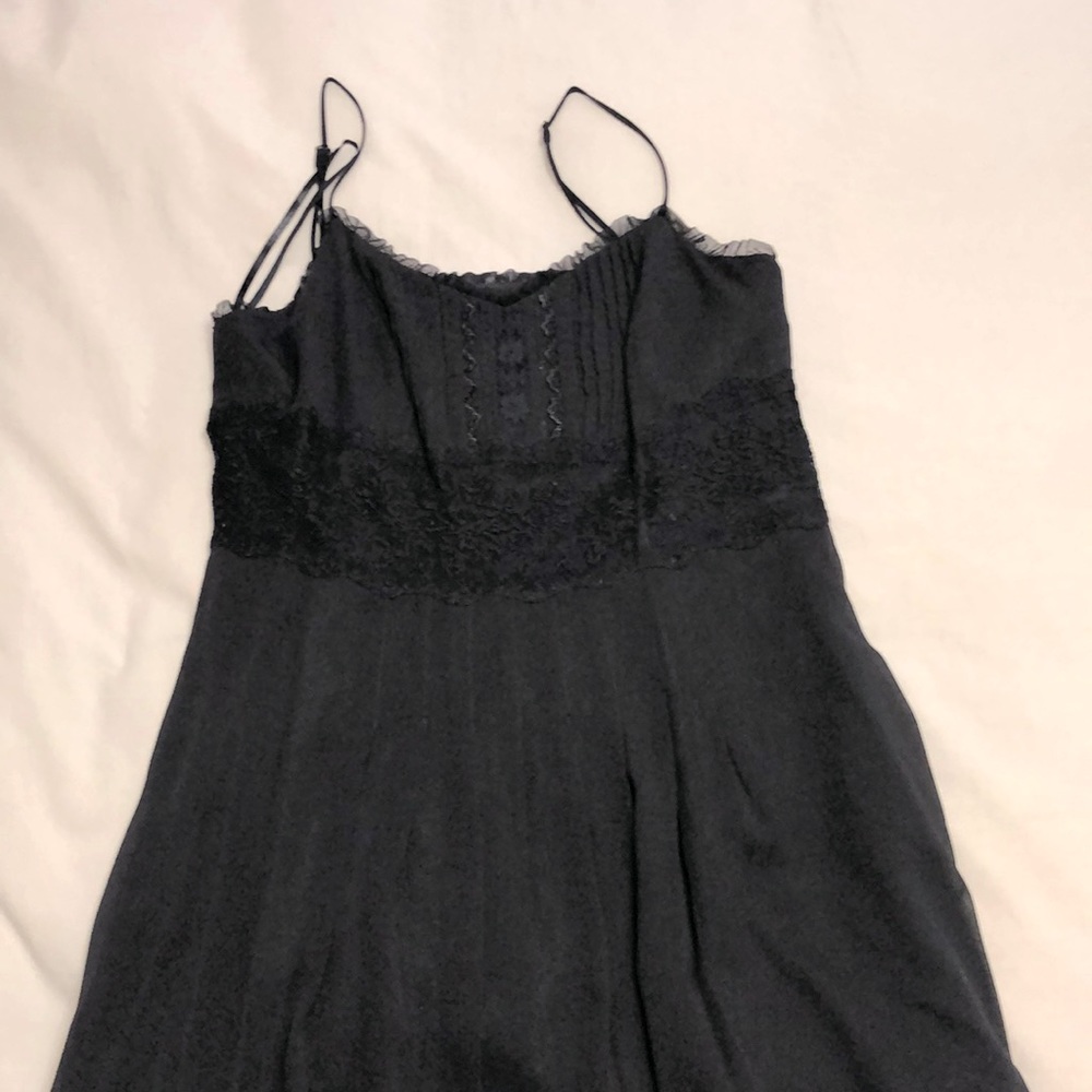 Black Esprit Spaghetti Strap Dress